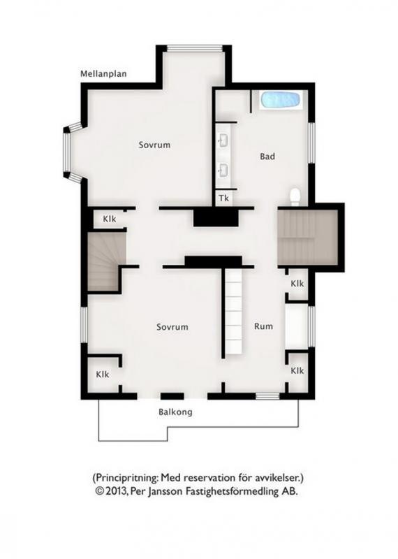 Villa Alfhem - Mellanplan