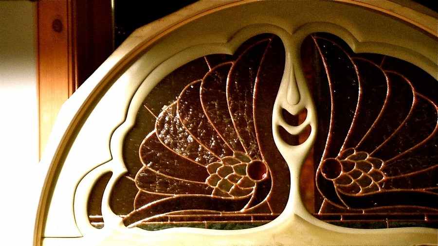 Art Nouveau Transom