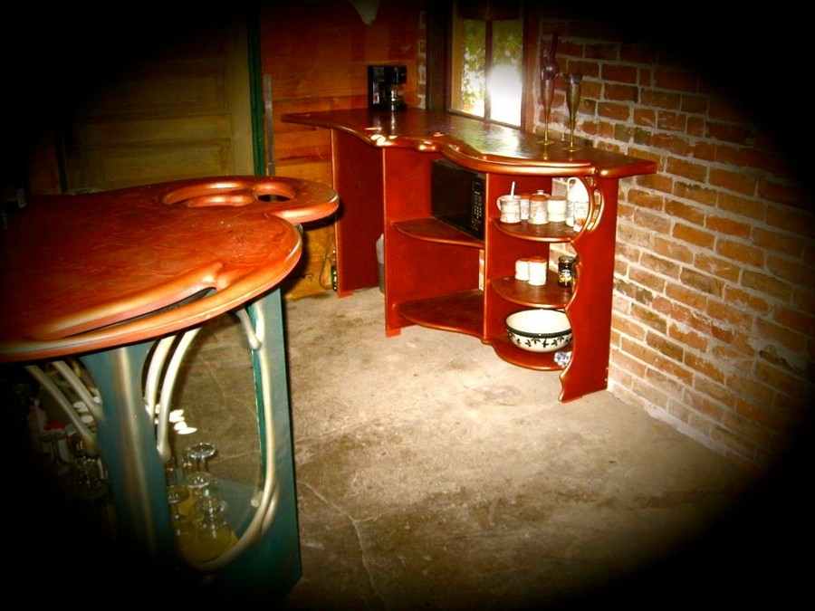 Bar and counter at Studio55