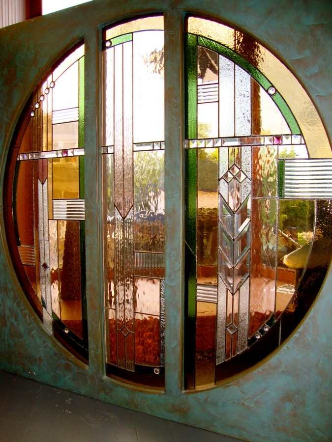 Deco room divider - 54" square.