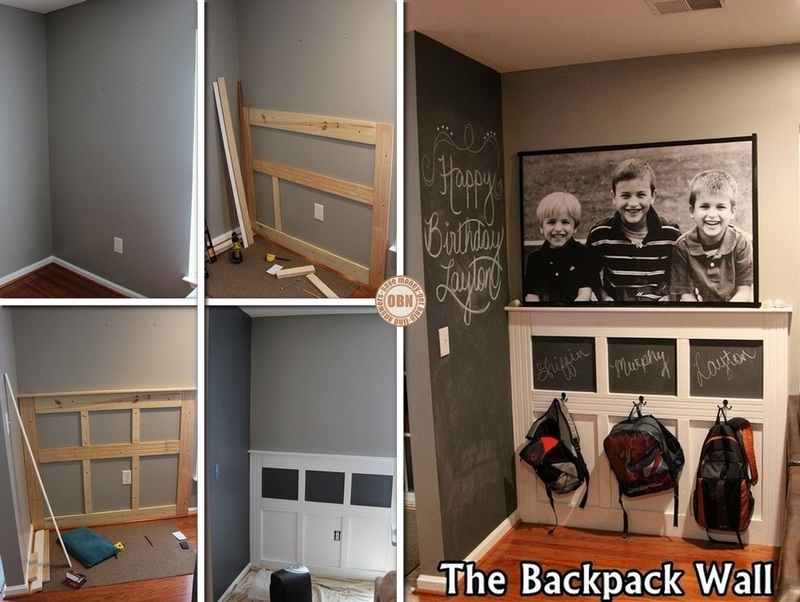 Build a Backpack Station for Your Kids in 9 Creative Steps