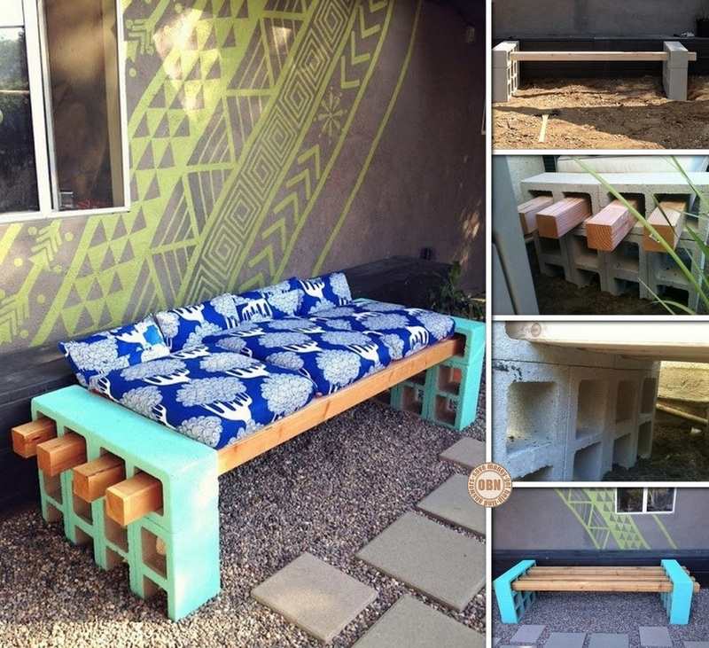 DIY Cinder Block Bench: Easy 8-Step Project
