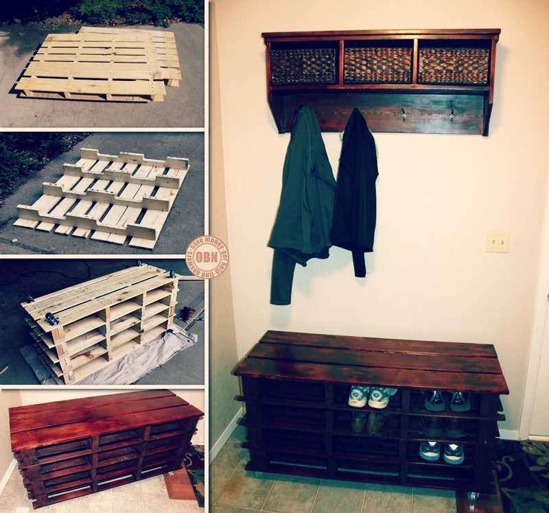 Stunning Pallet Entryway Bench: Affordable 9-Step Project