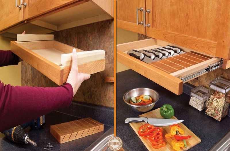 8 Brilliant Ideas For Storing Kitchen Knives