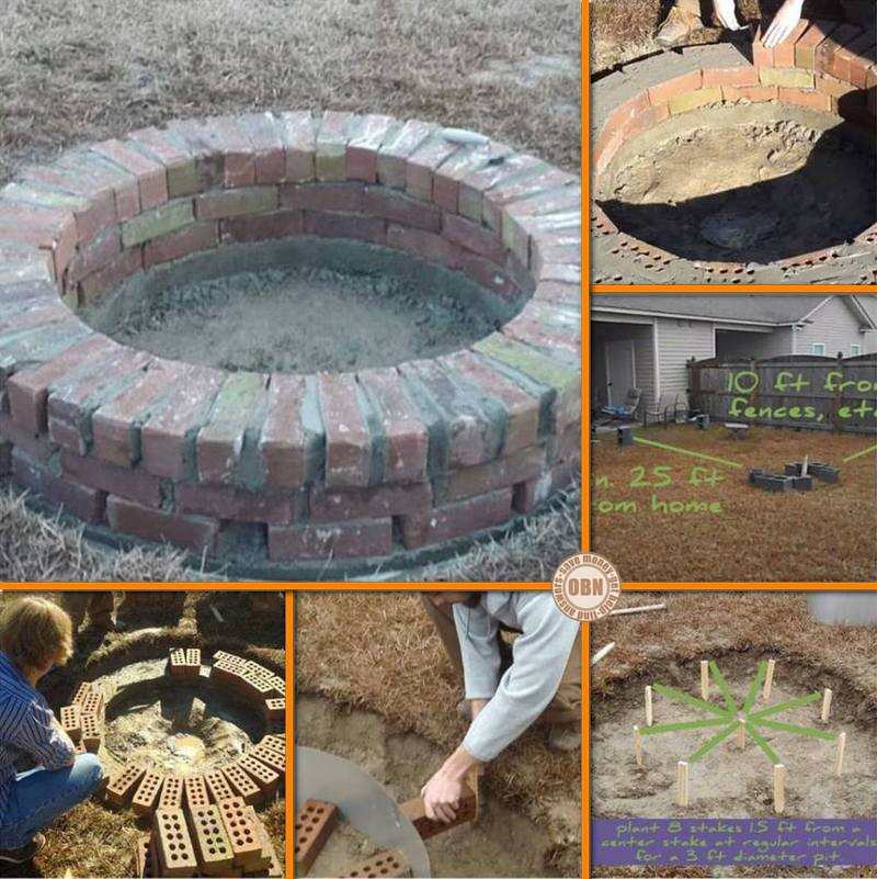 Functional Brick Fire Pit: 11 Easy Steps to Building One