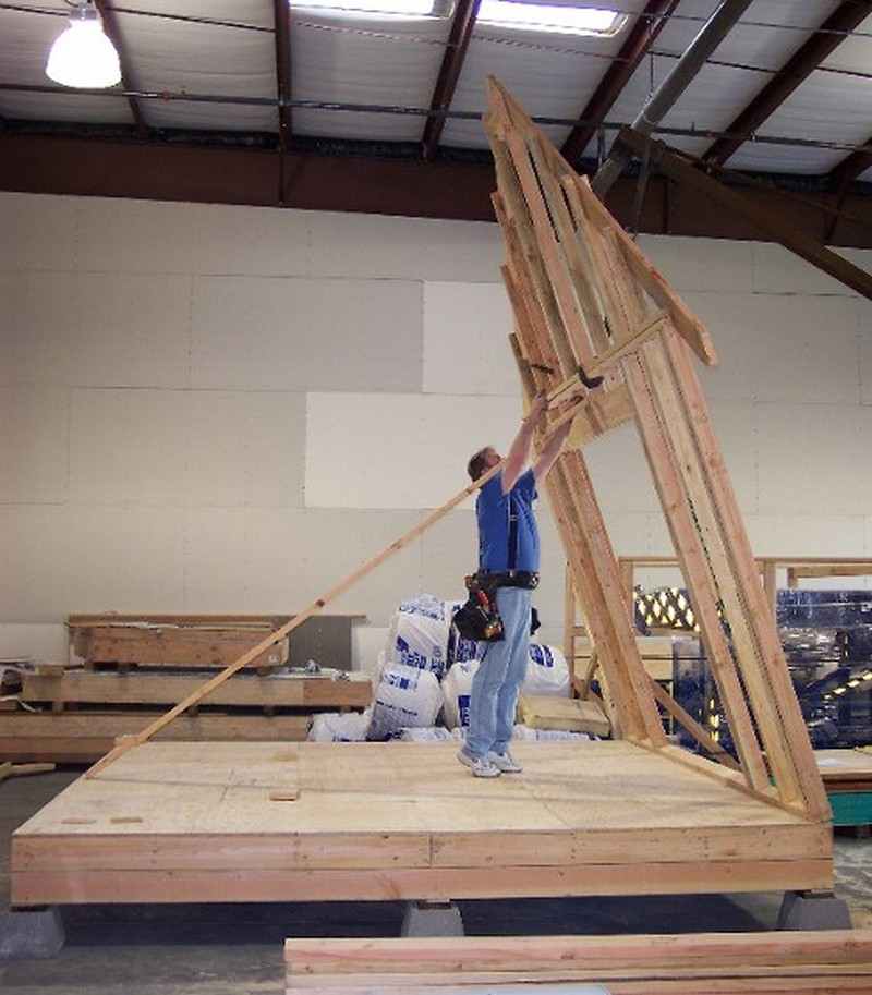 DIY Tiny Cottage - End shield