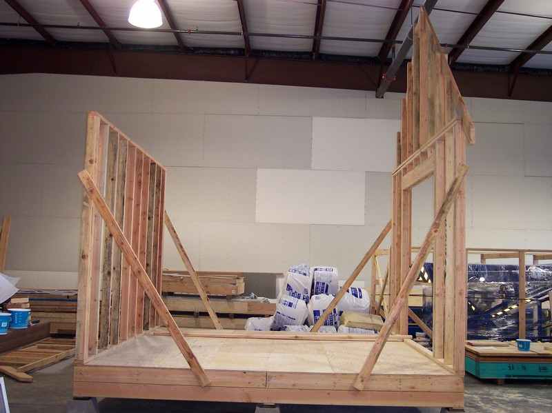 DIY Tiny Cottage - Fixing the end shields