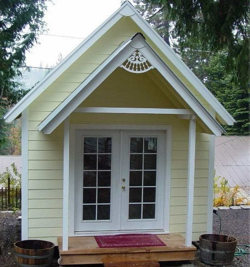 DIY Tiny Cottage - Front View