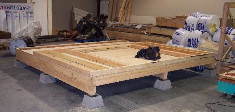 DIY Tiny Cottage - Wall lying