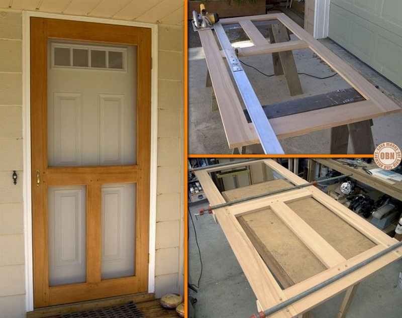 Functional Handmade Screen Door in 6 Steps