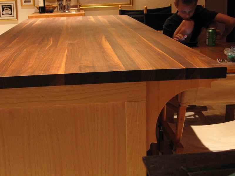 DIY Kitchen Island Cabinet - Adding more framing of the panels