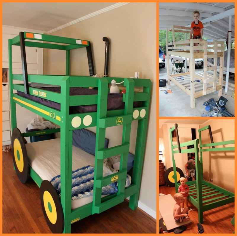 5 Great Ideas for Kids' Tractor Bunk Bed—Are You Ready for Some DIY Fun?