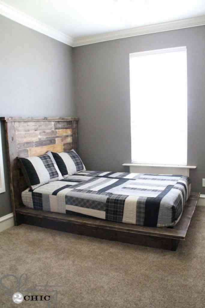 Easy Do-It-Yourself Platform Bed