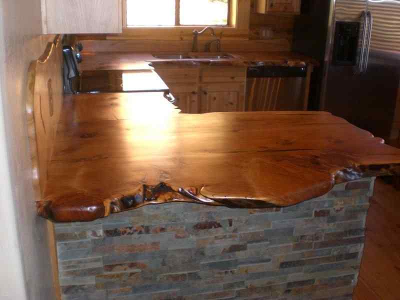 Rustic Wooden Countertops