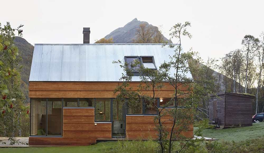 Cabin Laksvatn in Tromsø, Norway,