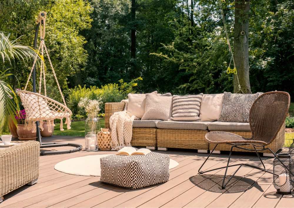 Decks can handle various weather conditions.