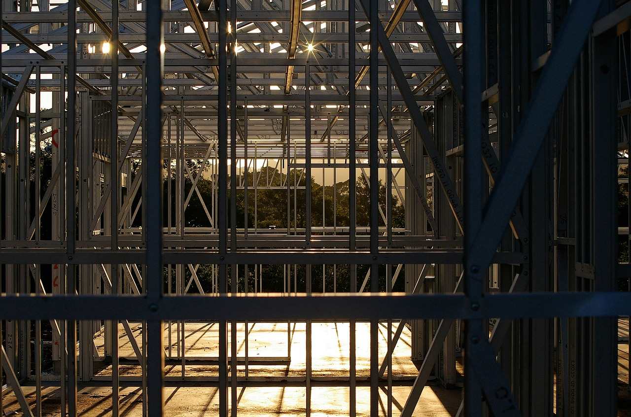 Steel house frames offer exceptional strength and durability